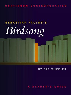 cover image of Sebastian Faulks's Birdsong